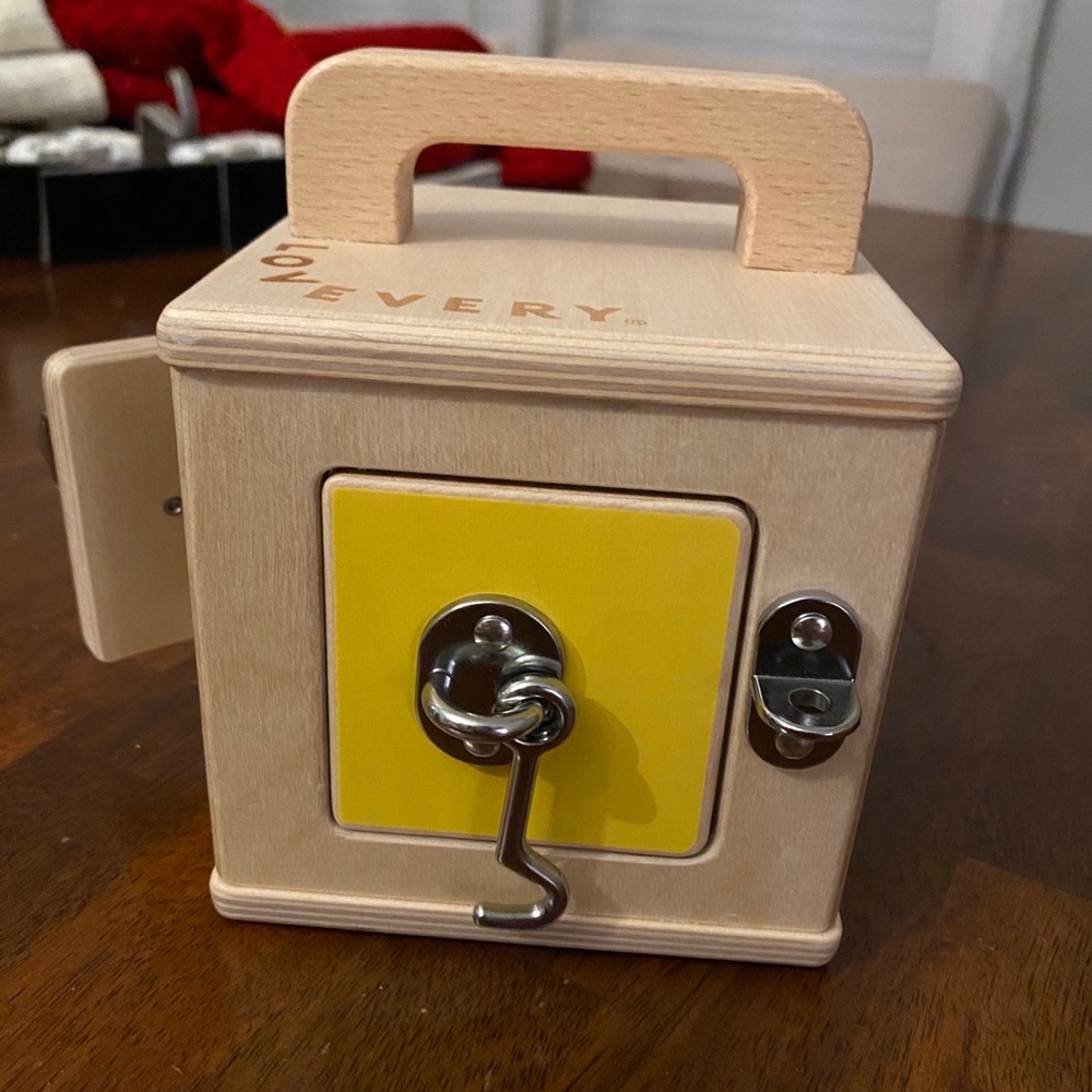 Lovevery Lockbox from the Realist Play Kit